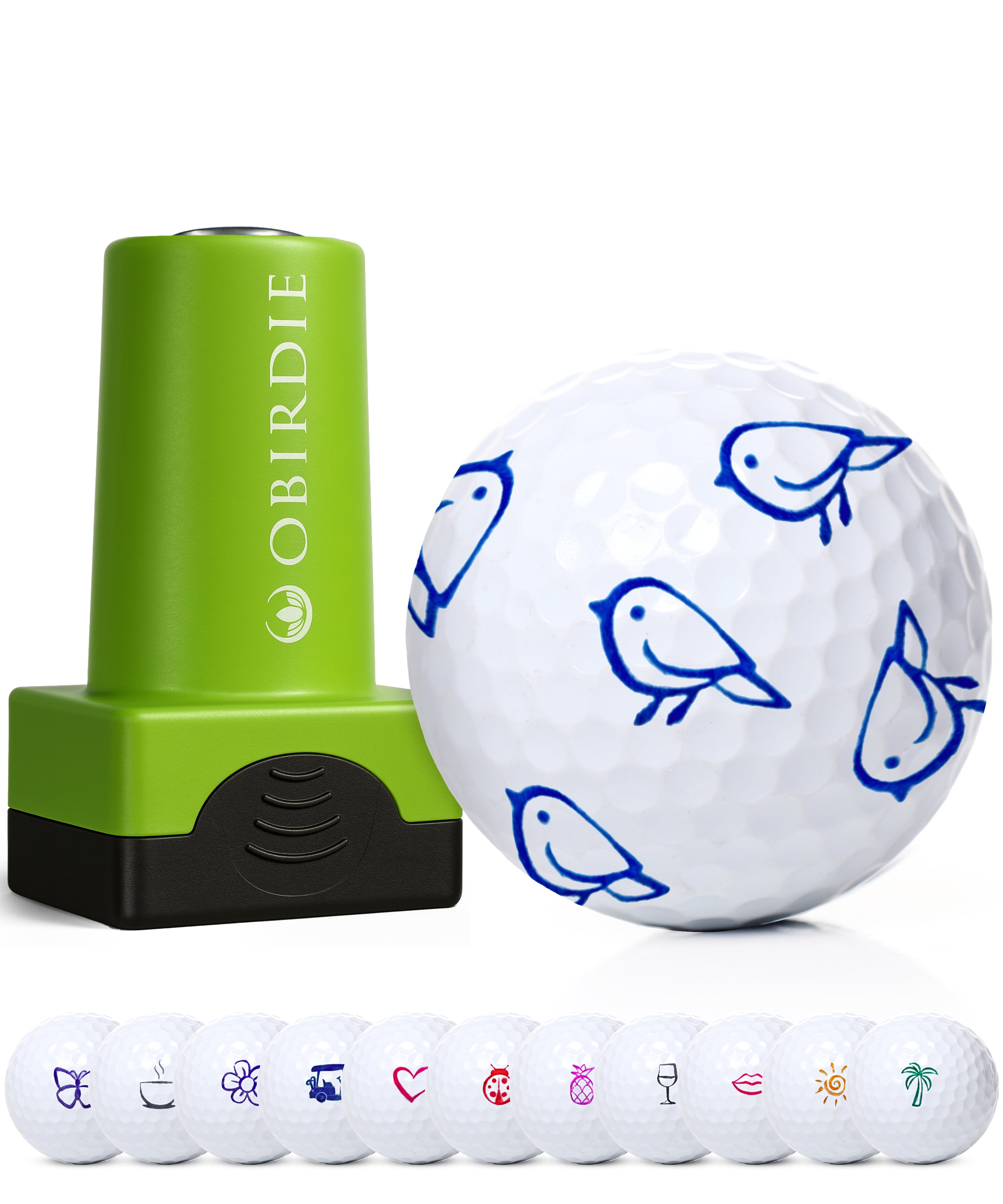 Personalized Golf Ball Stamp for Women β Permanent & Stylish | Obirdie Golf