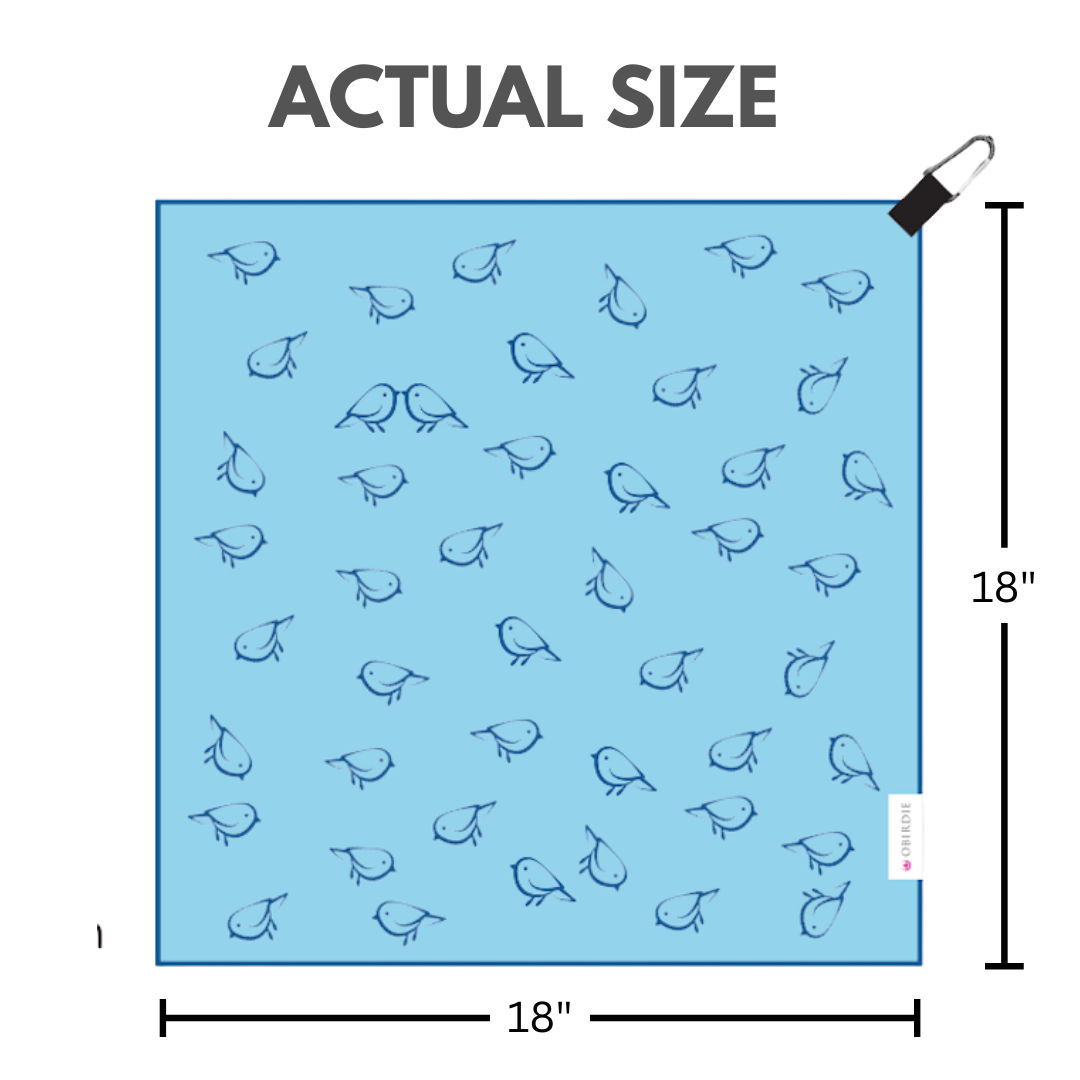 *NEW* Magnetic Golf Towel for Women – Waffle Microfiber | Obirdie Golf