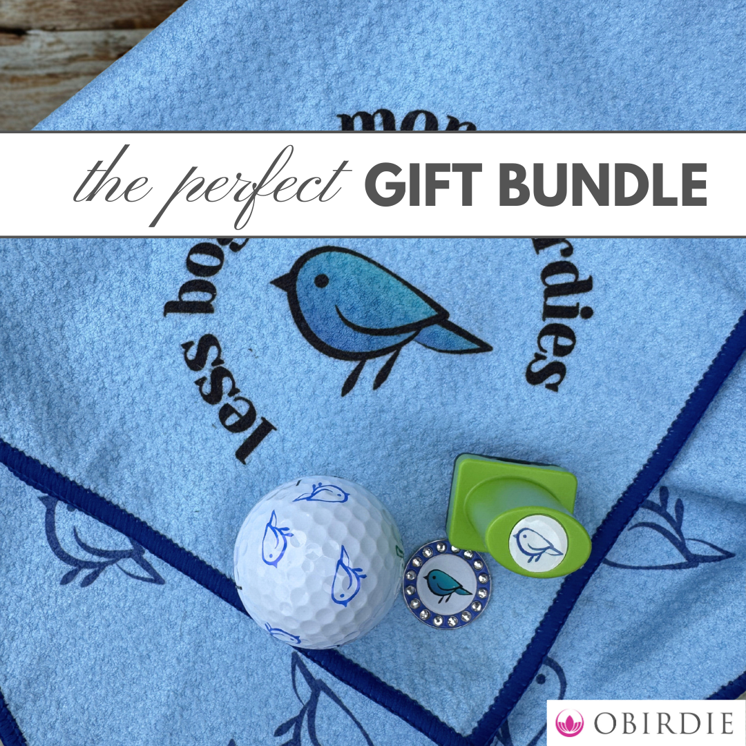 *NEW* Magnetic Golf Towel for Women – Waffle Microfiber | Obirdie Golf
