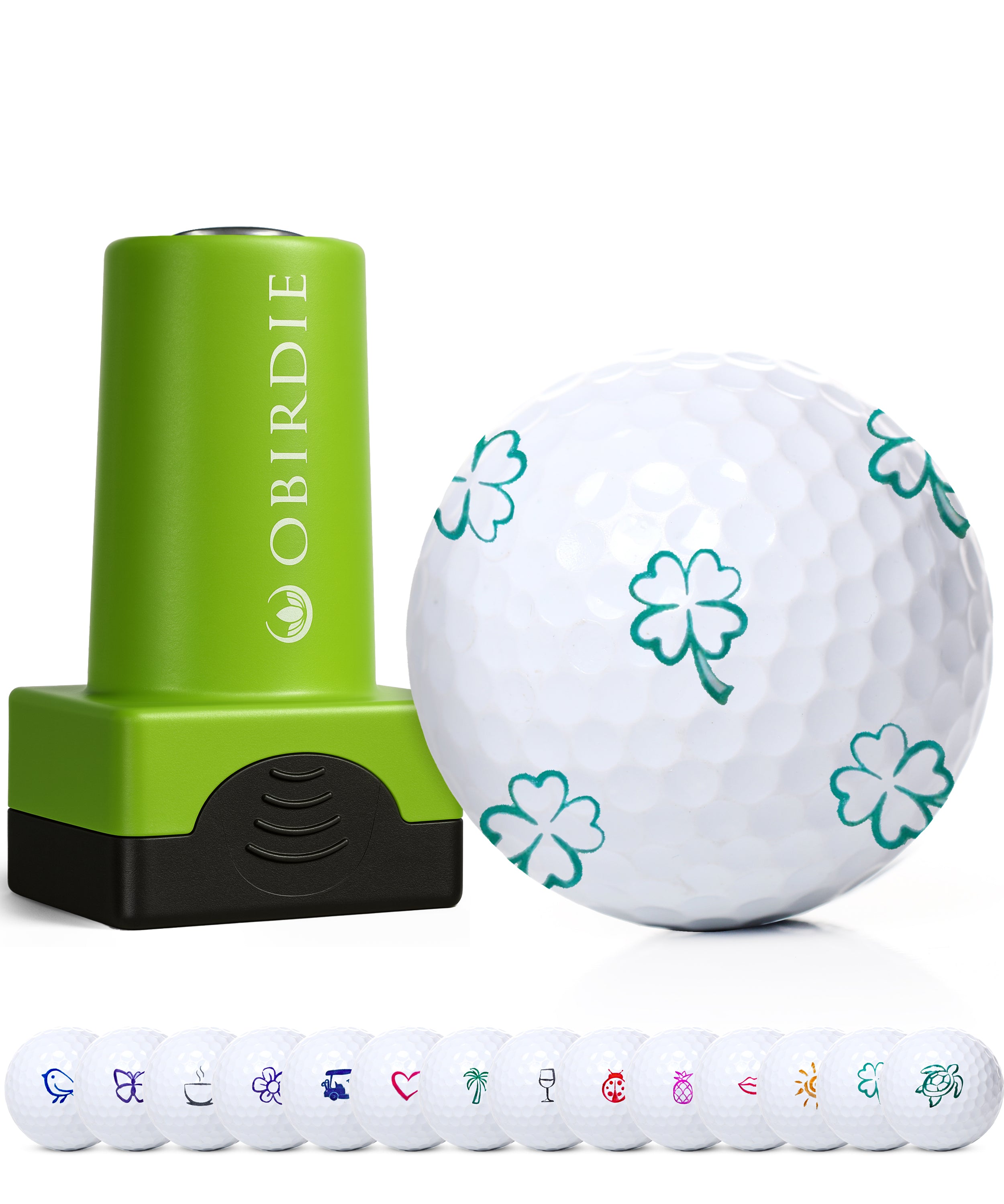 Personalized Golf Ball Stamp for Women – Clover