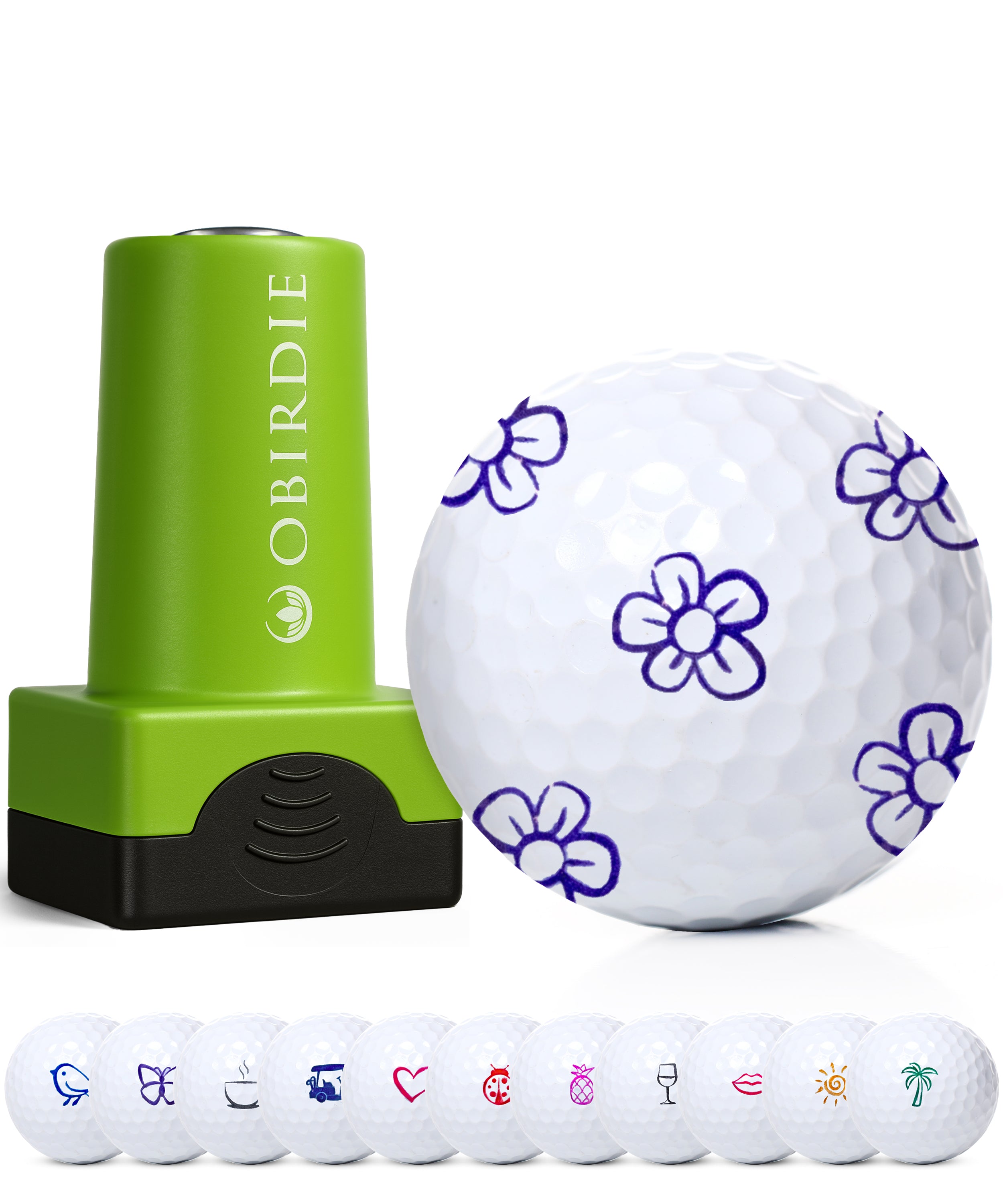 Personalized Golf Ball Stamp for Women β Permanent & Stylish | Obirdie Golf