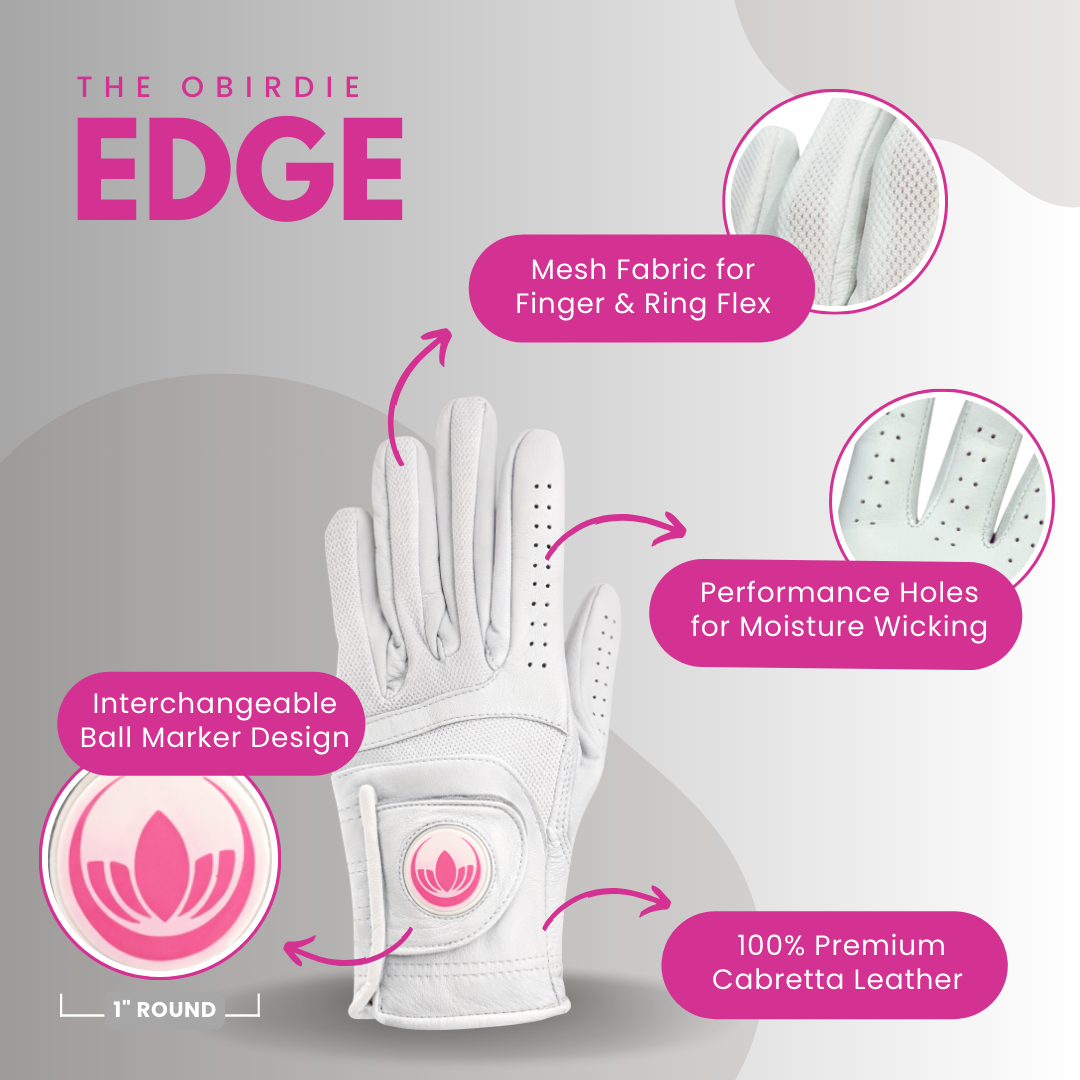 Premium Women’s Golf Glove with Magnetic Ball Marker