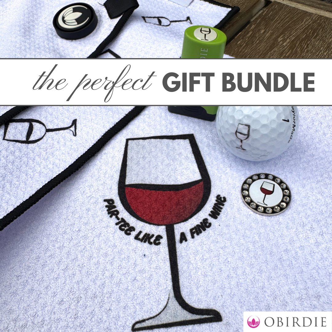 *NEW* Magnetic Golf Towel for Women – Waffle Microfiber | Obirdie Golf