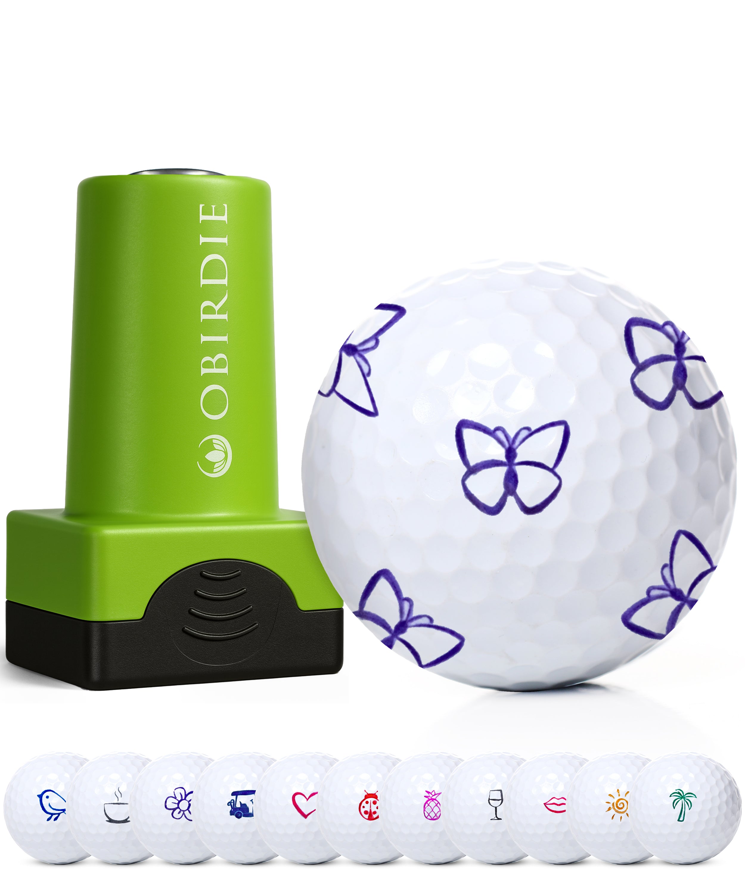 Personalized Golf Ball Stamp for Women – Permanent & Stylish | Obirdie Golf