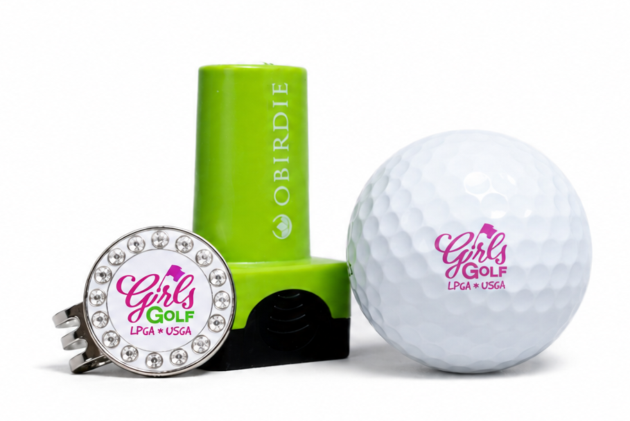 Obirdie x Girls Golf Holiday Gift Set – Ball Stamp + Marker Bundle