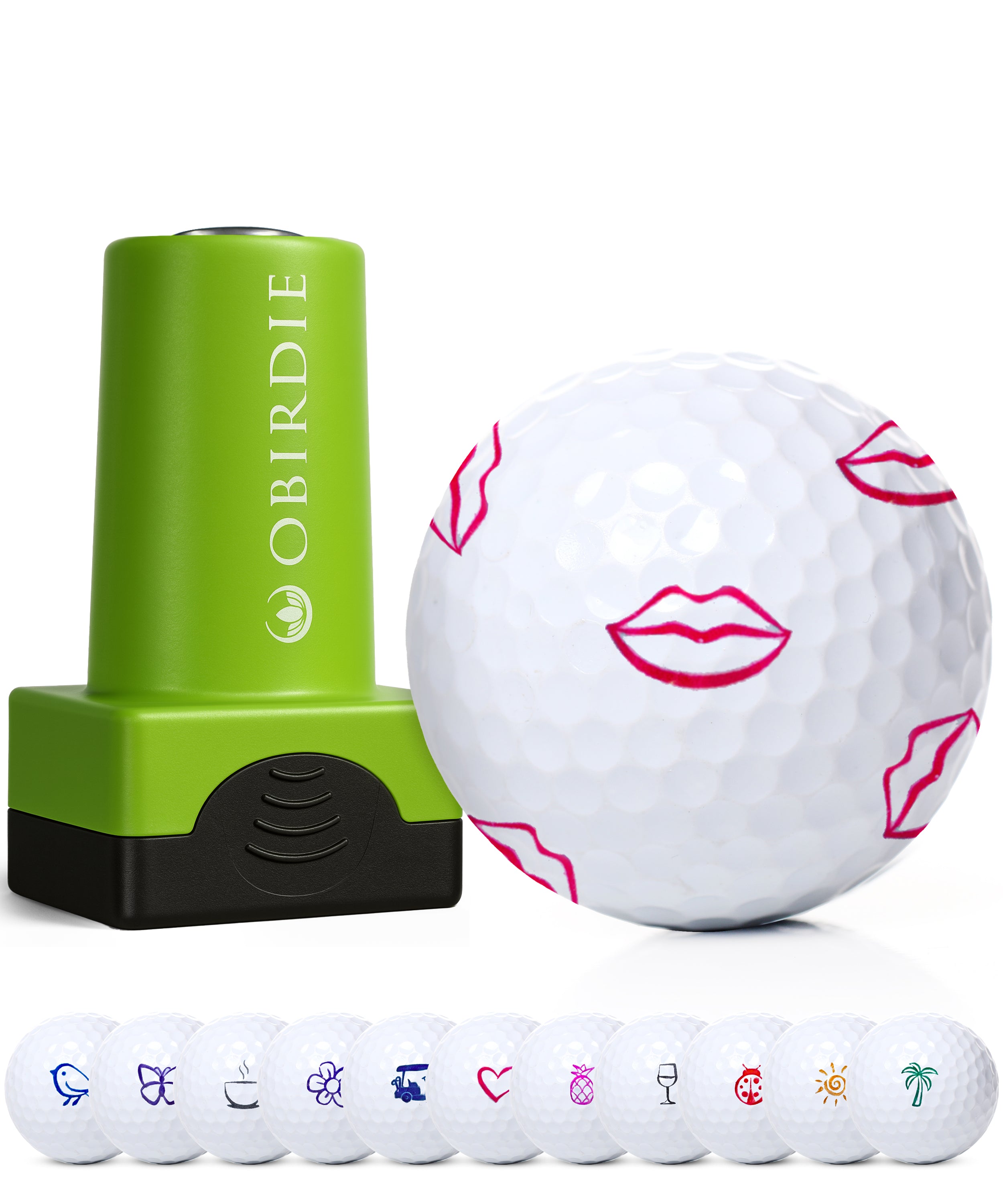 Personalized Golf Ball Stamp for Women – Permanent & Stylish | Obirdie Golf